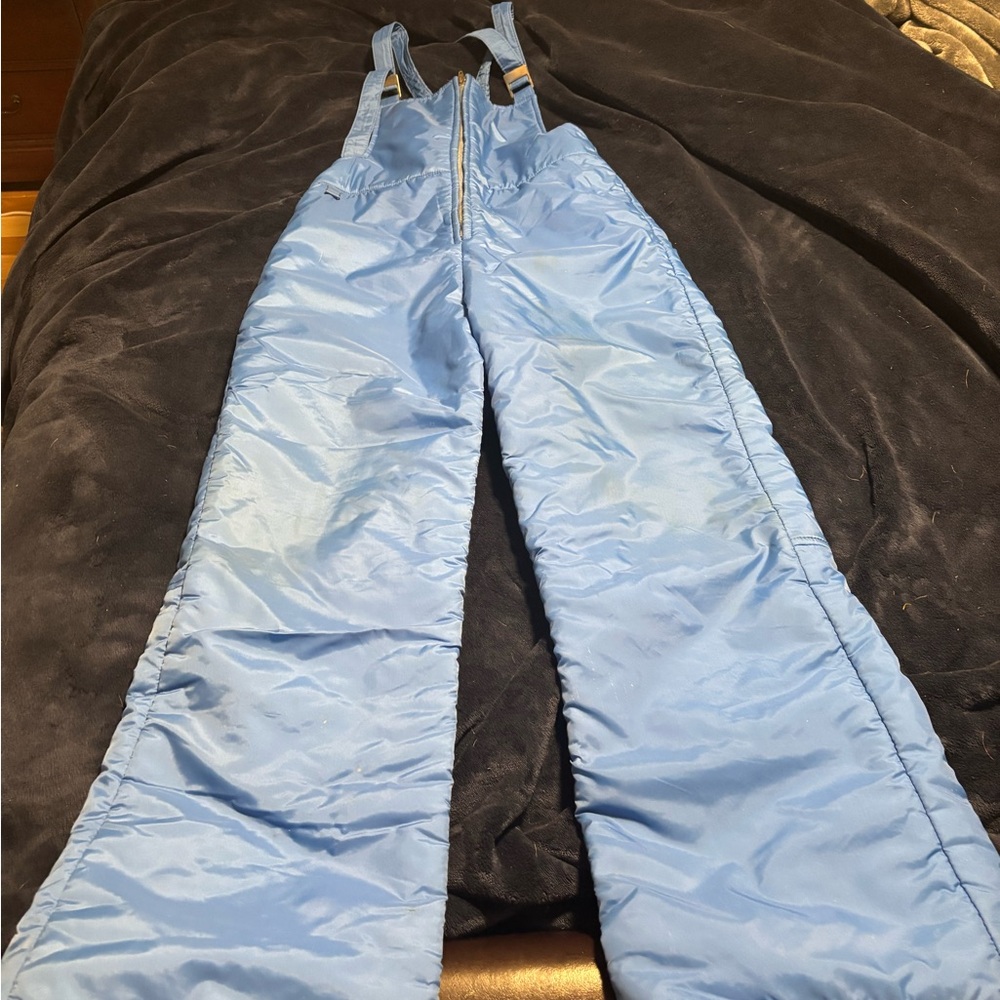 Blue Insulated Snow Pants